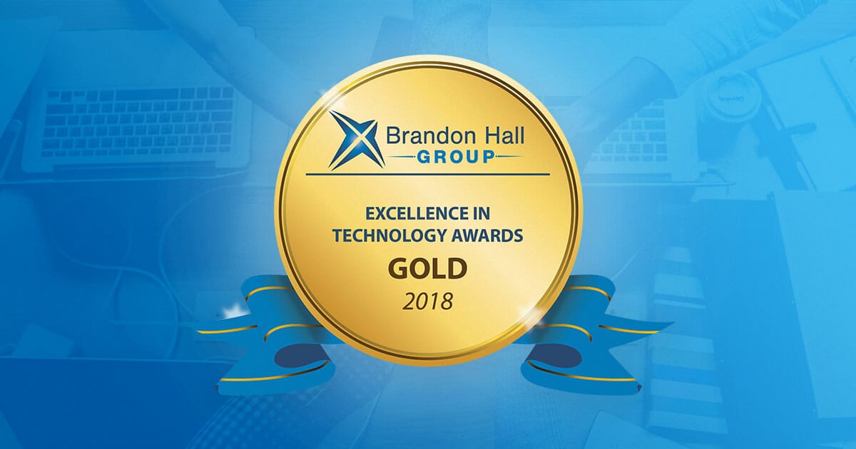 Docebo wins the gold medal for Best Advance in Mobile Learning for its ability to produce user-friendly, continuous social learning experiences - powered by Artificial Intelligence