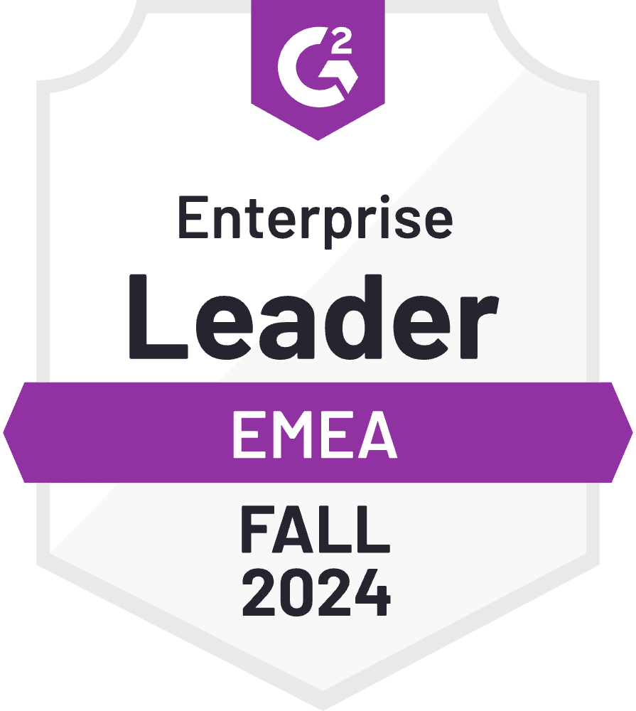 G2 Fall 2024 Enterprise Leader EMEA